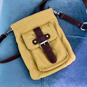 Shireleah Yellow Crossbody bag with Adjustable Shoulder Strap